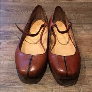 Brown Leather Women's Shoes
